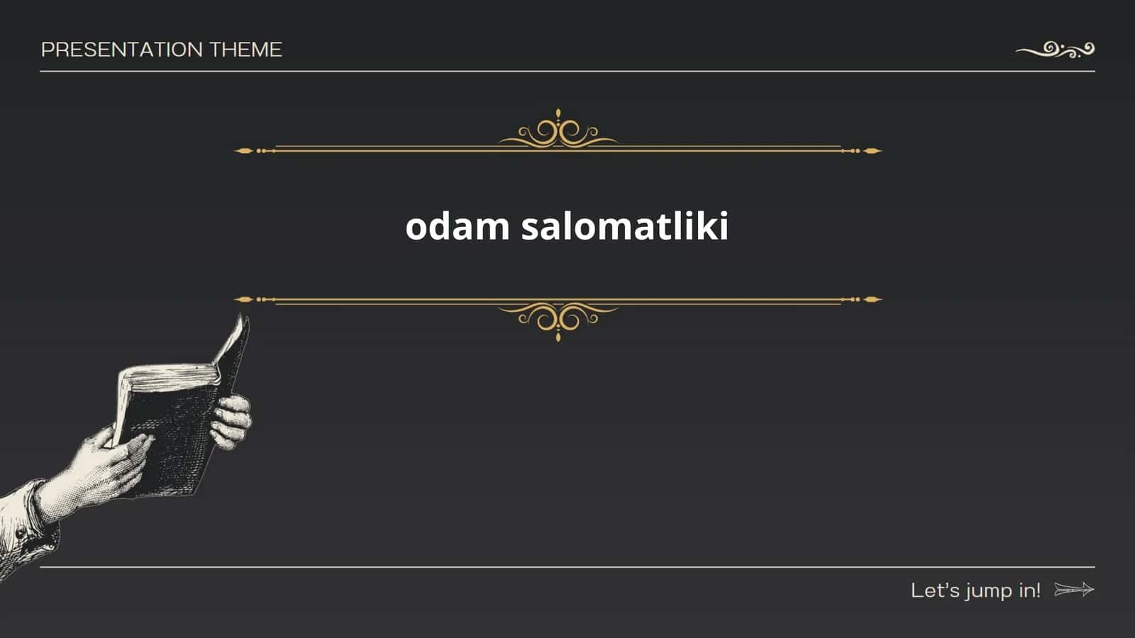 Oziqlanish va salomatlik
