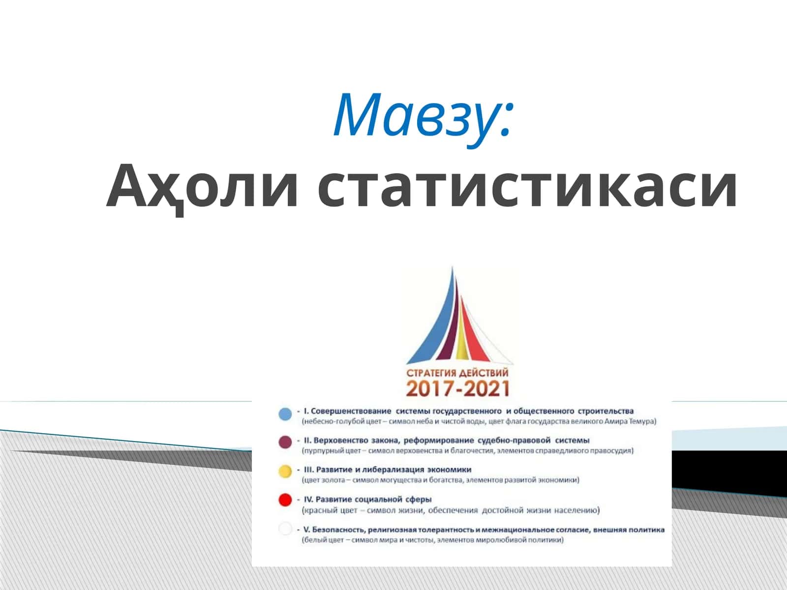 Аҳоли статистикаси