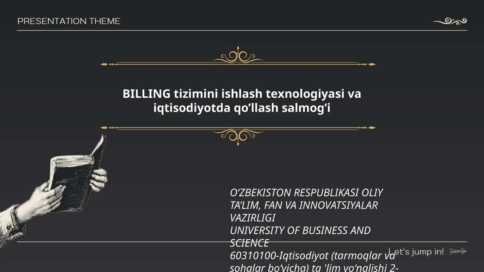 IQTISODIYOTDA AXBOROT KOMMUNIKATSION TEXNOLOGIYALARI VA TIZIMLARI