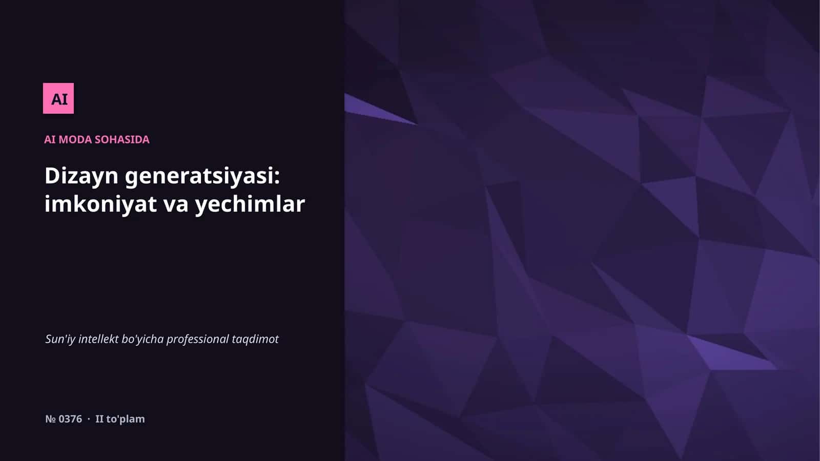 AI MODA SOHASIDA