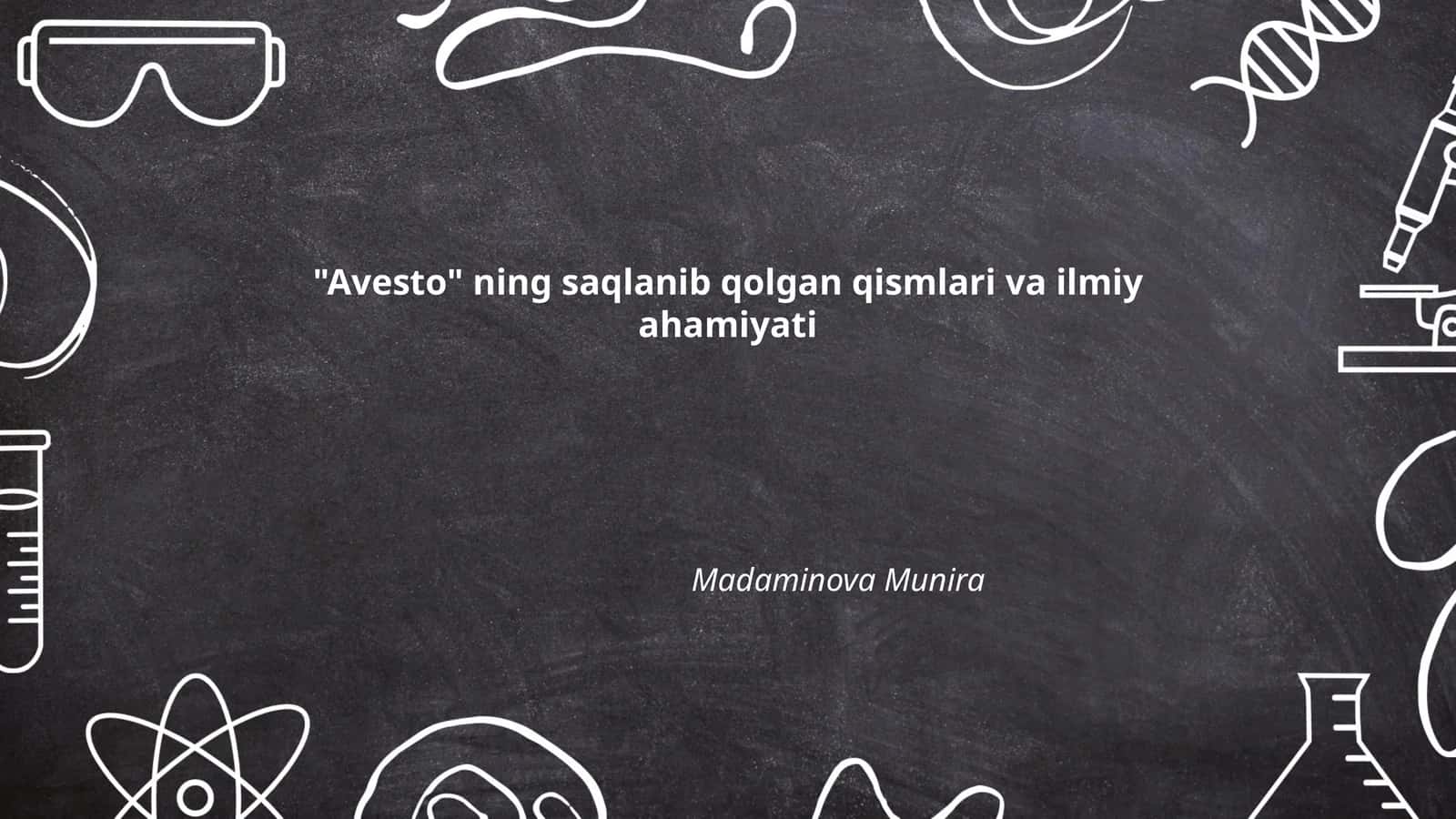 Saqlanib qolgan Avesto matnlari
