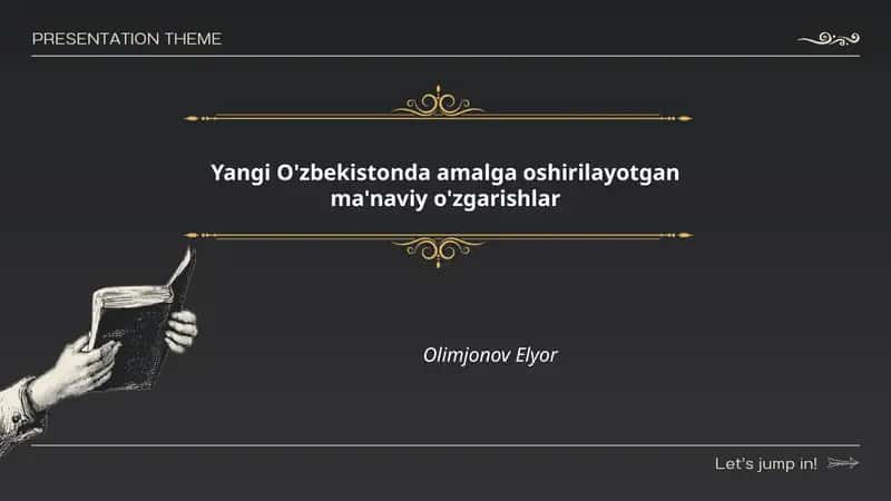 Ta'lim tizimida ma'naviy-ma'rifiy tarbiya modernizatsiyasi