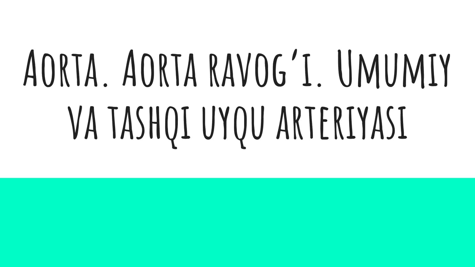 Aorta