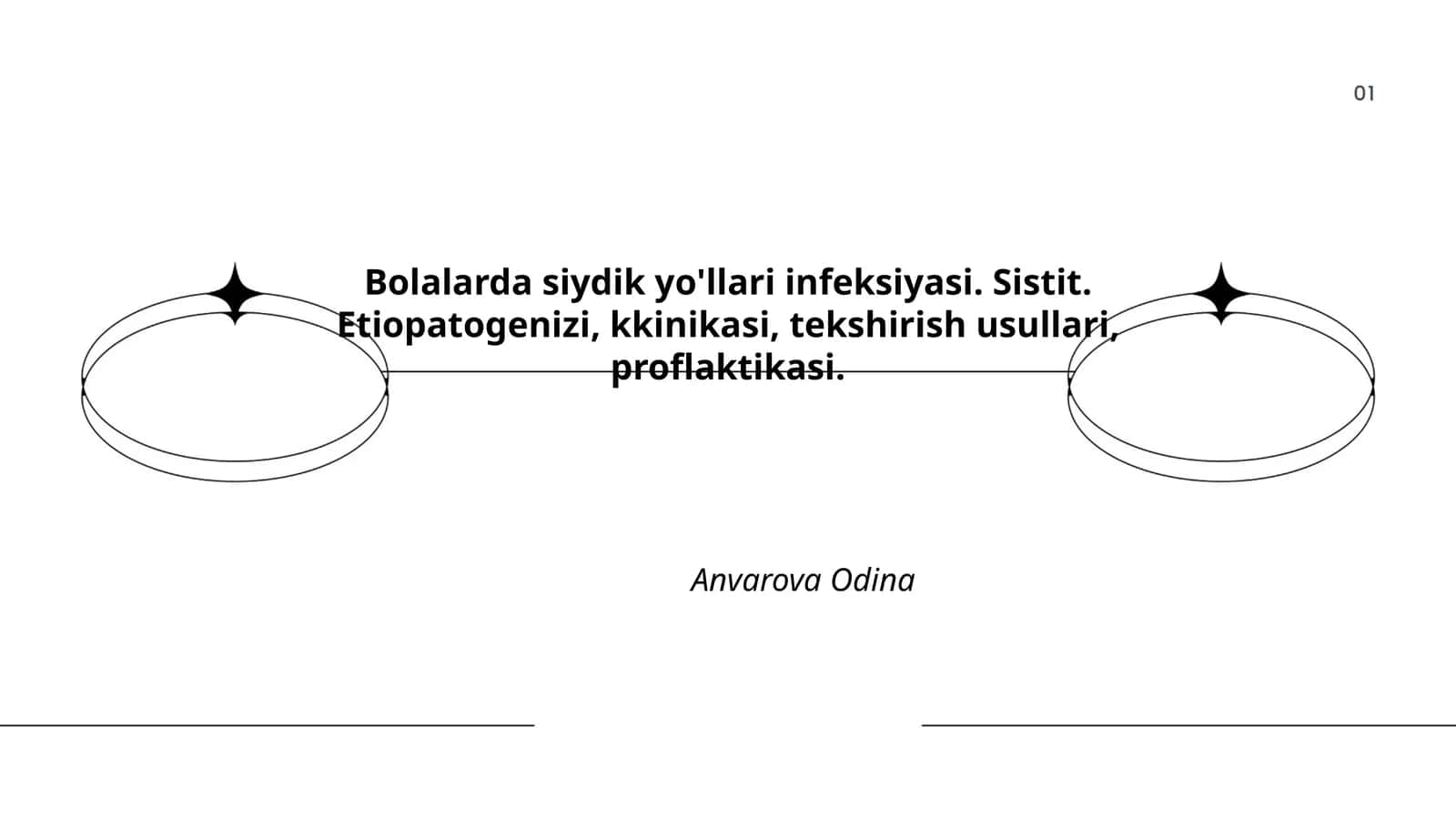 Bolalarda siydik yo'llari infeksiyasi. Sistit. Etiopatogenizi, kkinikasi, tekshirish usullari, proflaktikasi
