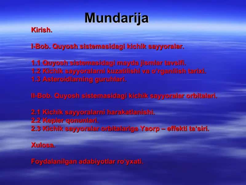 quyosh sistemasi