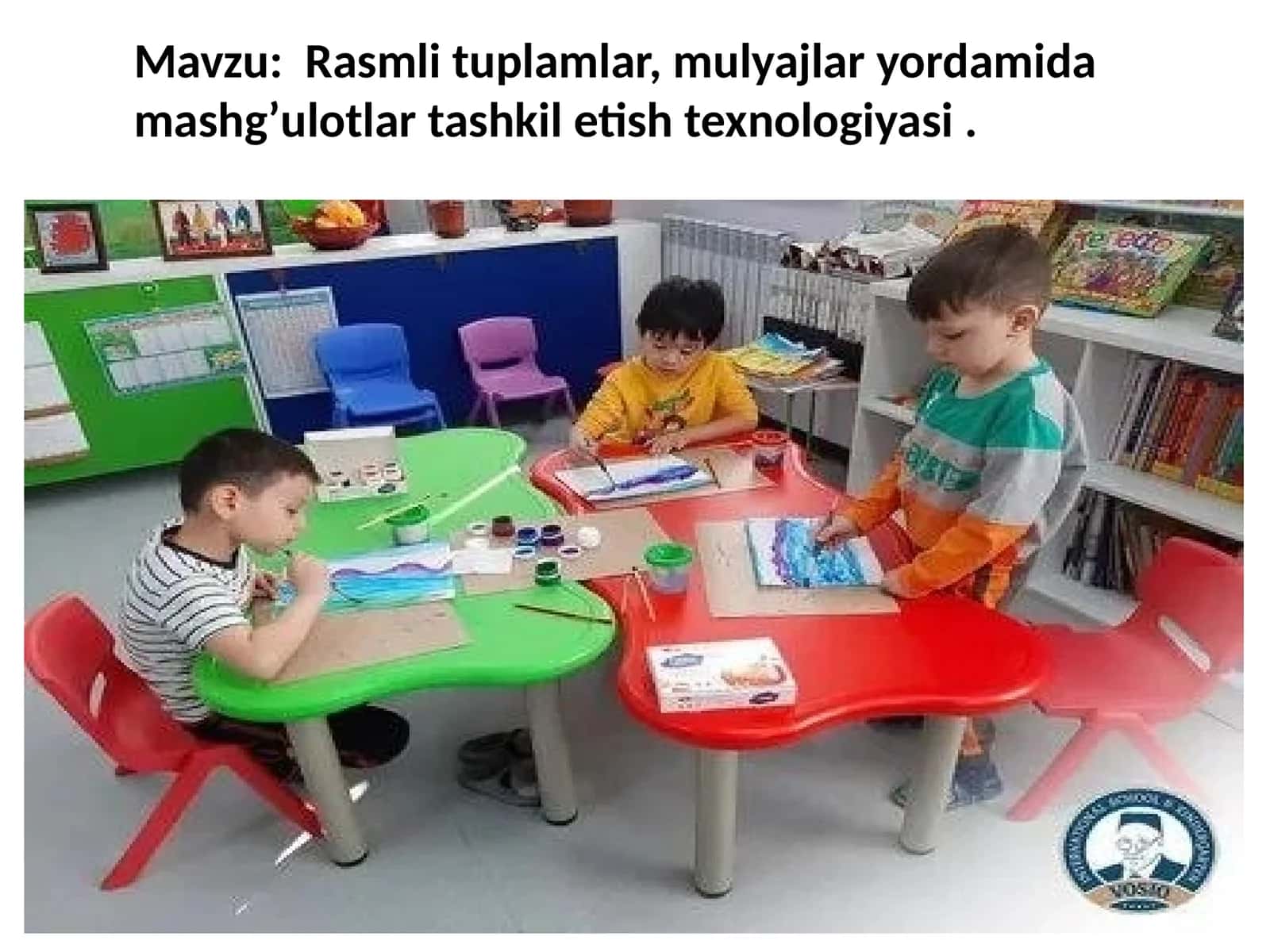Rasmli tuplamlar, mulyajlar yordamida mashgʼulotlar tashkil etish texnologiyasi
