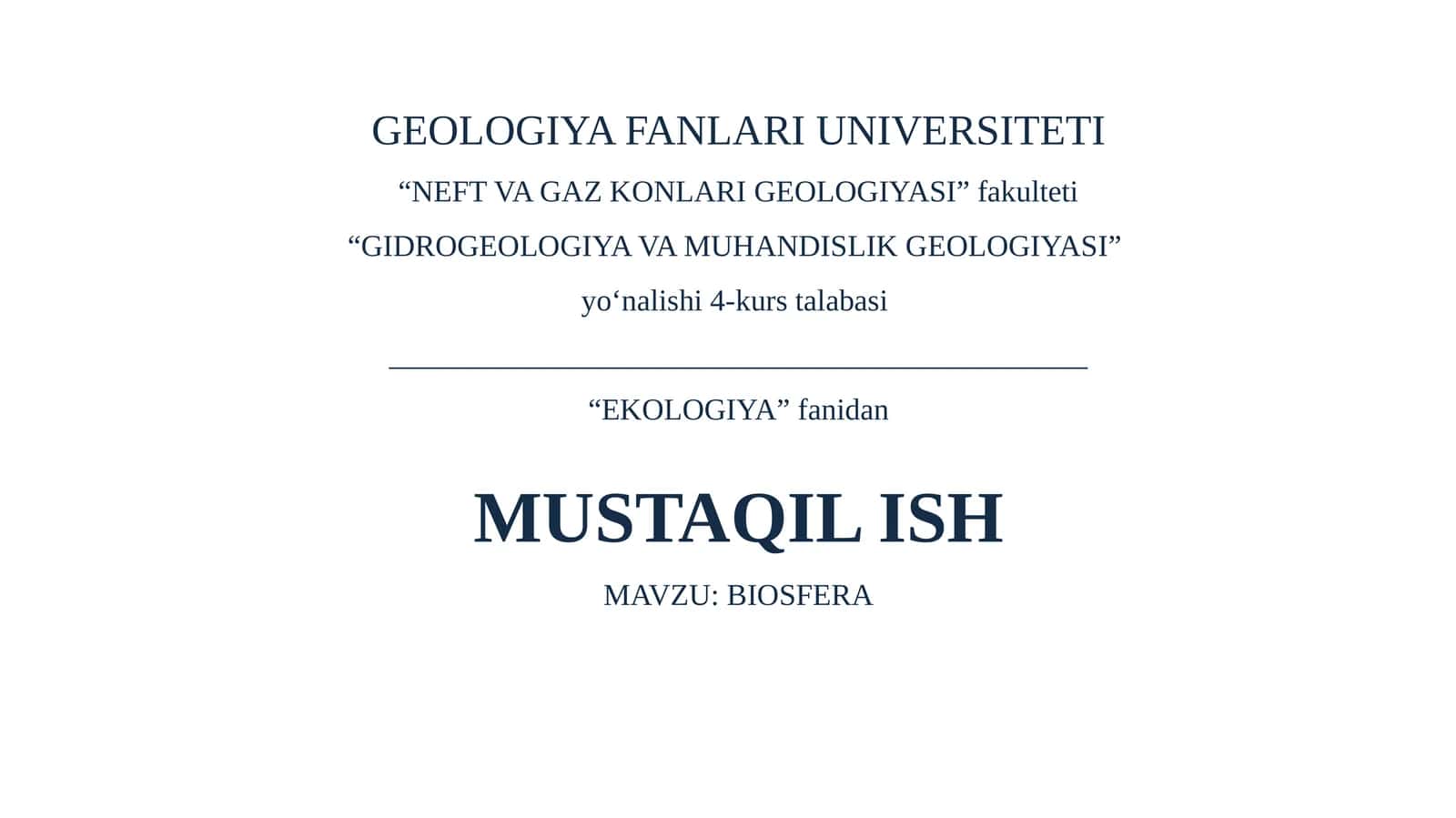 BIOSFERA