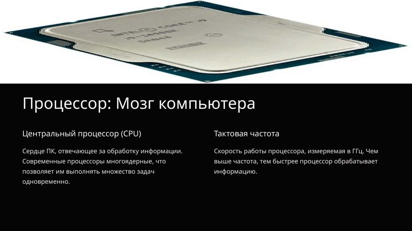 Процессор: Мозг компьютера