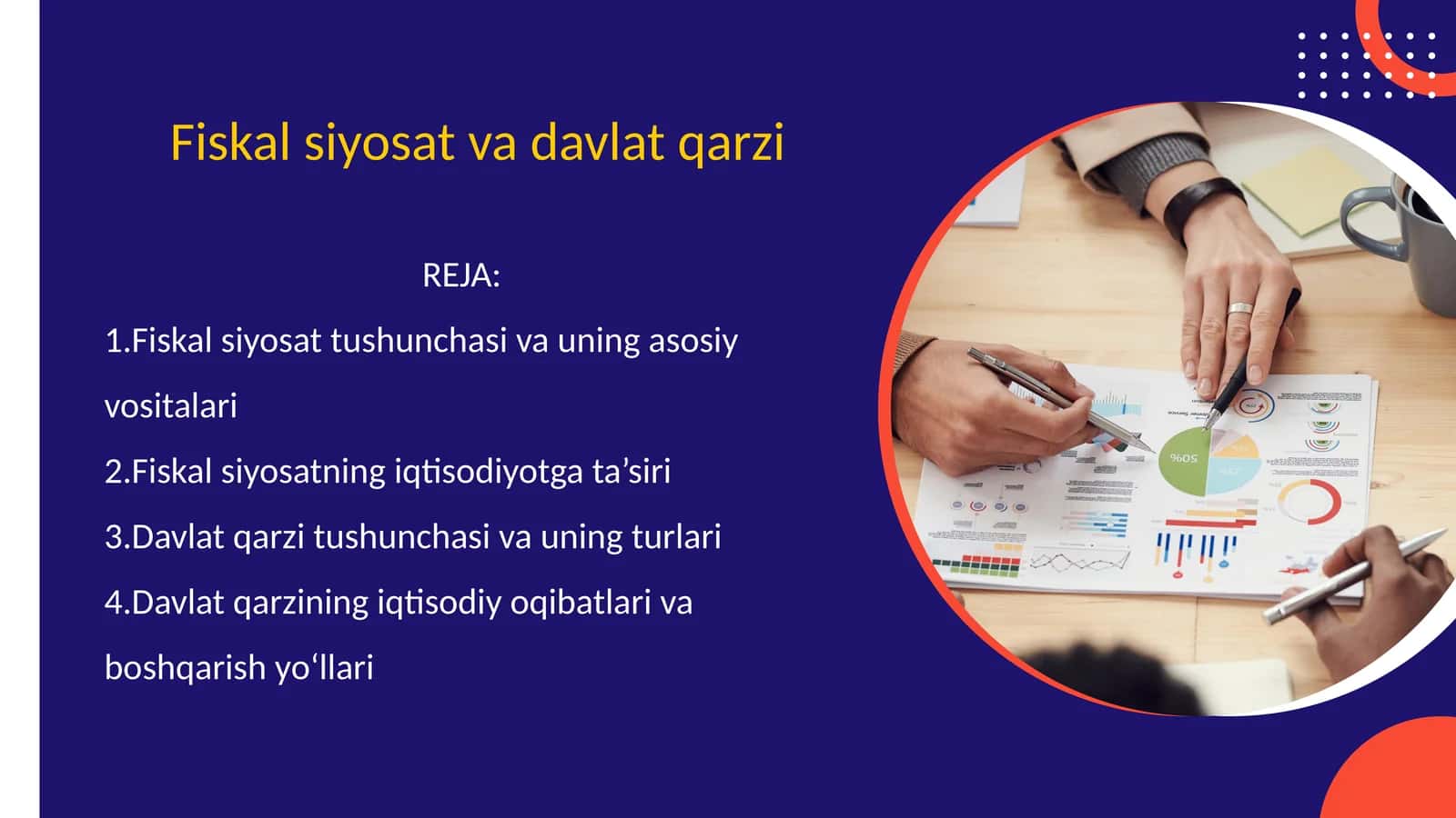 Fiskal siyosat va davlat qarzi
