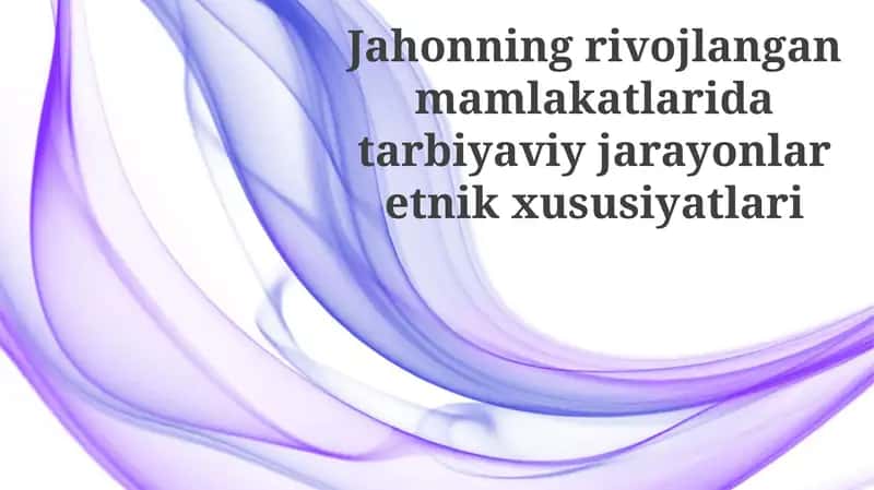 Etnik xilma-xillik va ta'lim integratsiyasi
