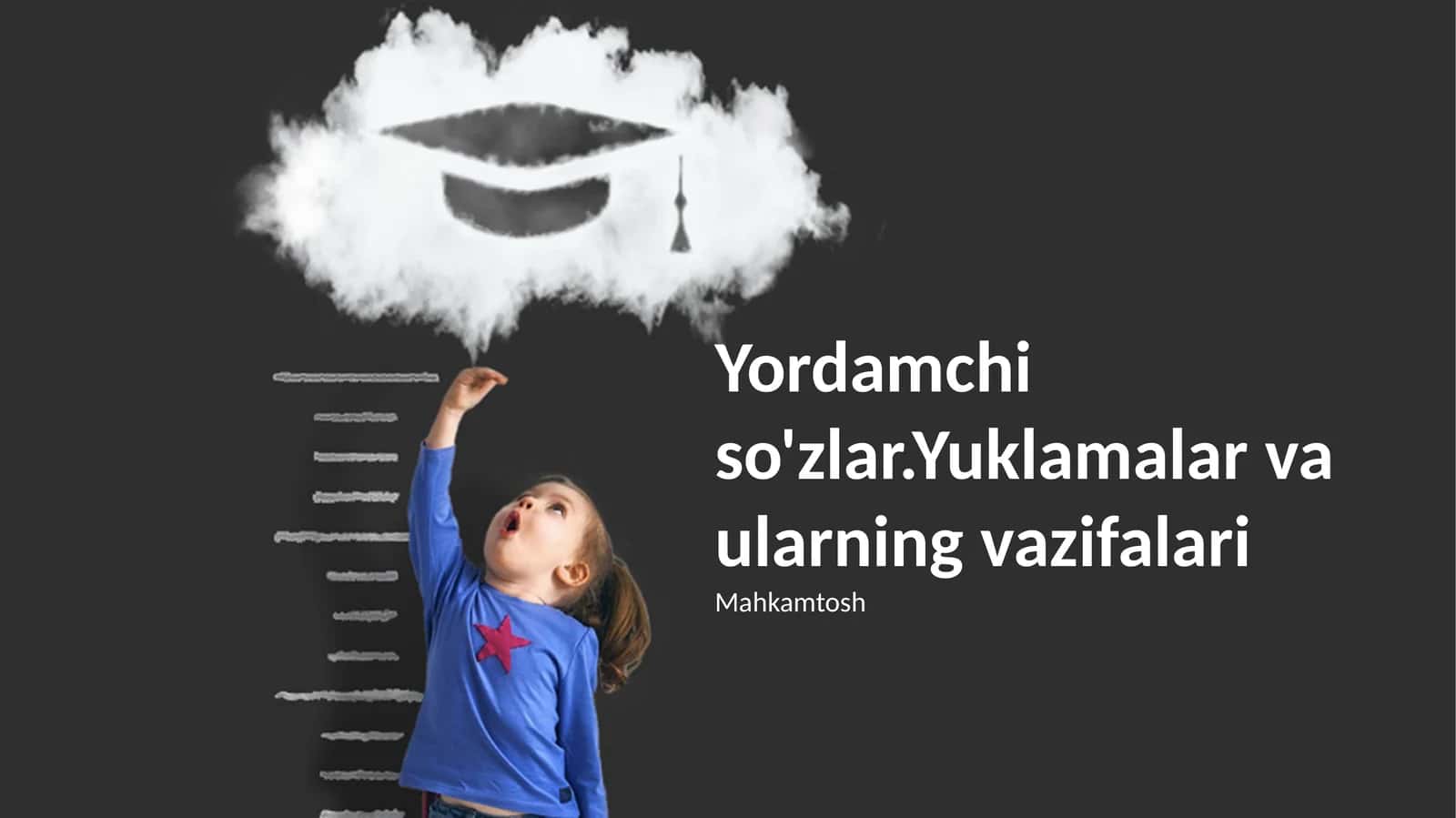 Yordamchi So'zlar.Yuklamalar va ularning vazifalari