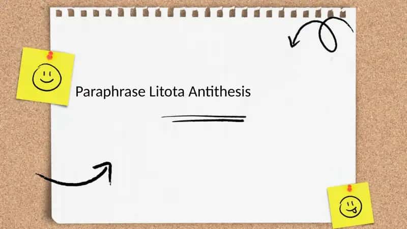 Paraphrase Litota Antithesis
