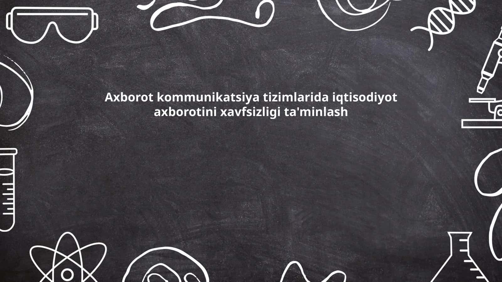 Axborot xavfsizligi strategiyalari