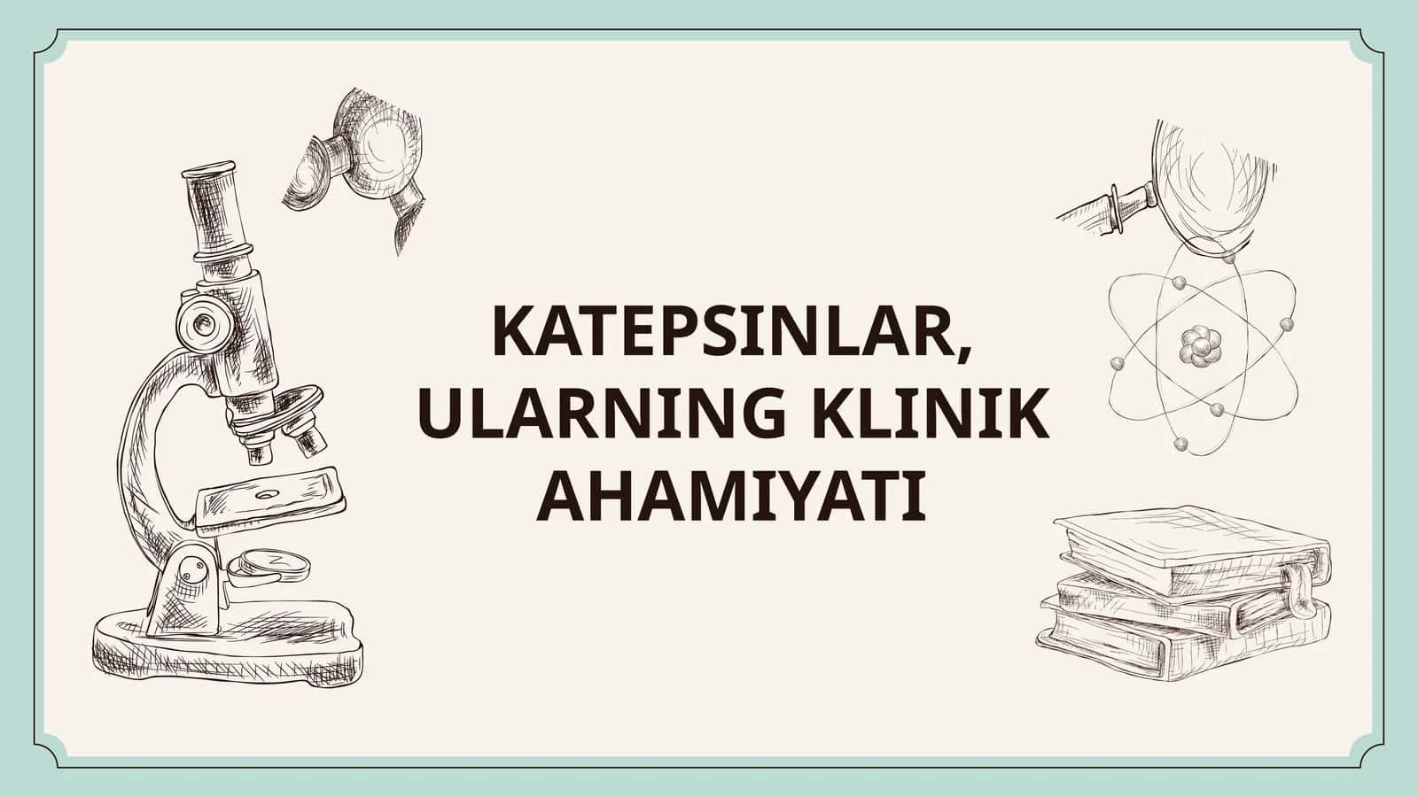 KATEPSINLAR, ULARNING KLINIK AHAMIYATI