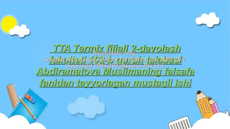 Milliy va umuminsoniy qadriyatlar dialektikasi
