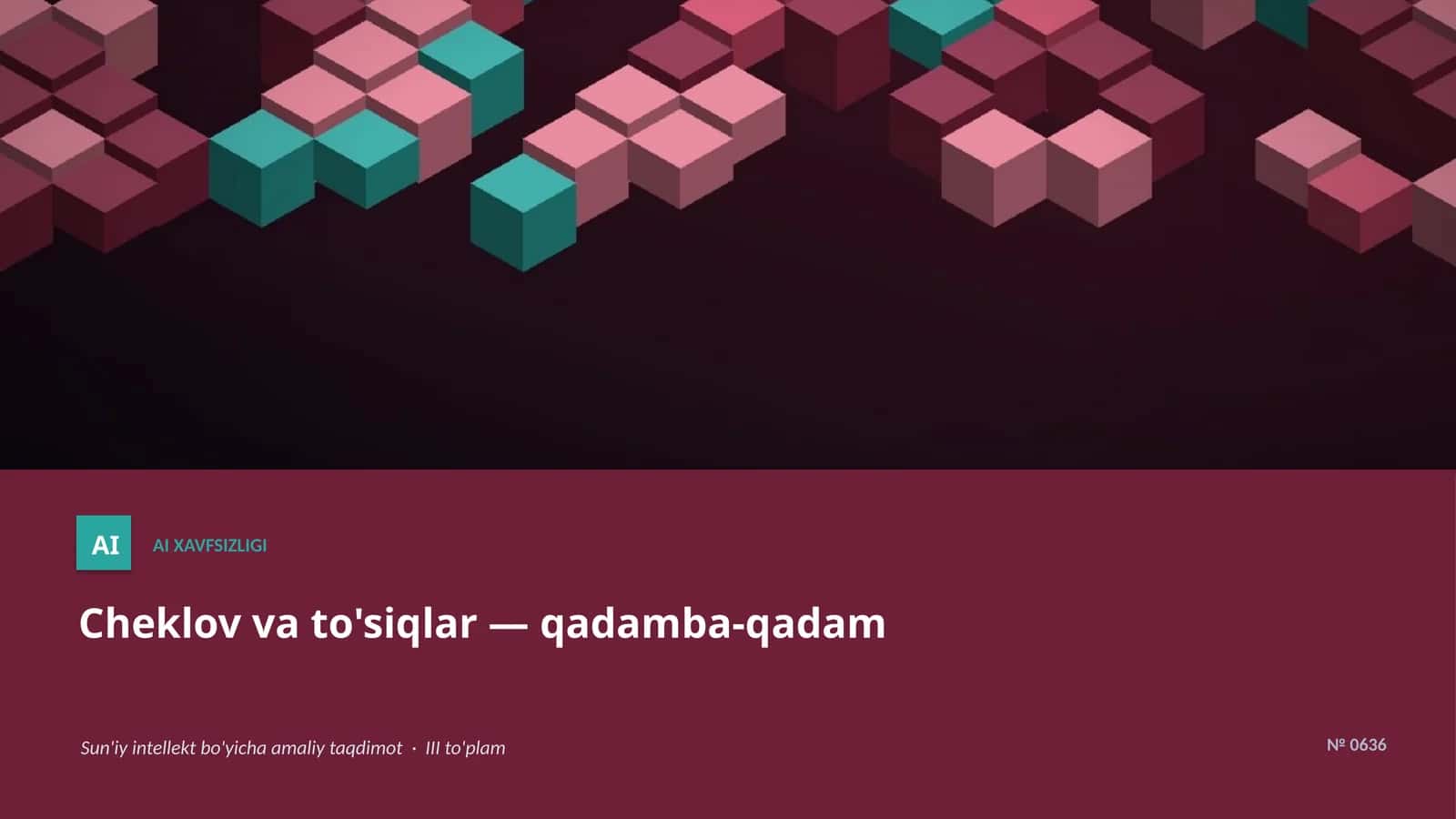 AI XAVFSIZLIGI