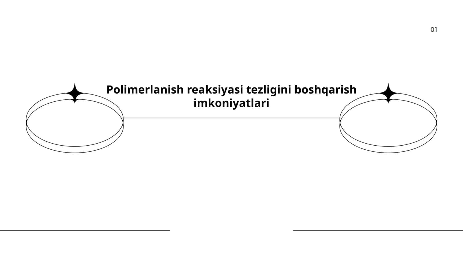 Polimerlanish reaksiyasi tezligini boshqarish imkoniyatlari