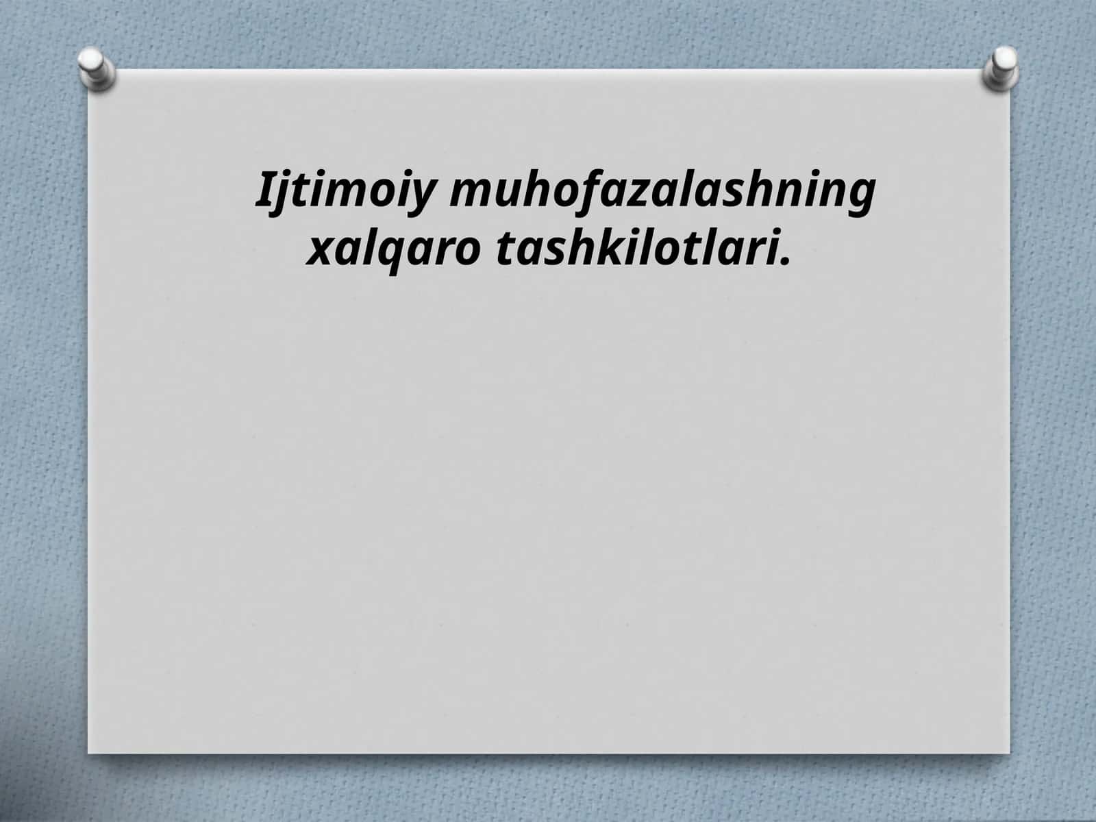 Xalqaromehnattashkiloti (XMT)