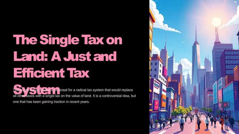 The Single Tax on Land
