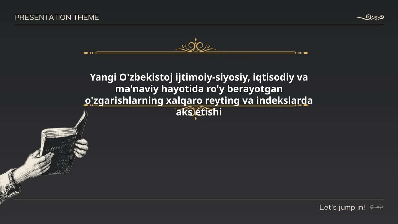 Yangi O'zbekistoj ijtimoiy-siyosiy, iqtisodiy va ma'naviy hayotida ro'y berayotgan o'zgarishlarning xalqaro reyting va indekslarda aks etishi