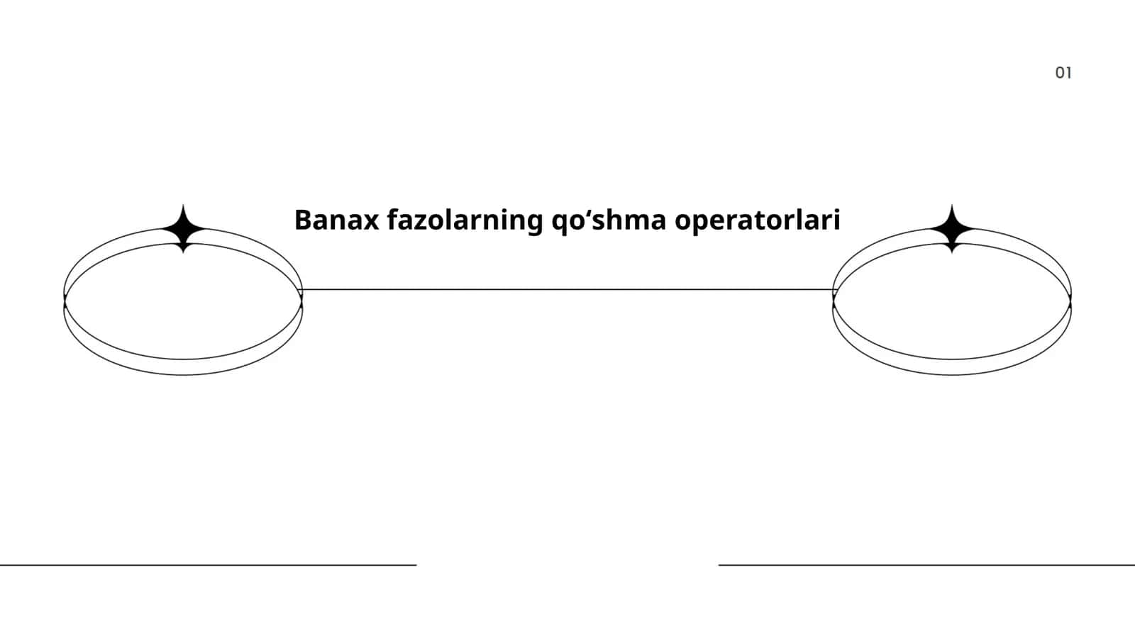 Banax fazolarning qoʻshma operatorlari