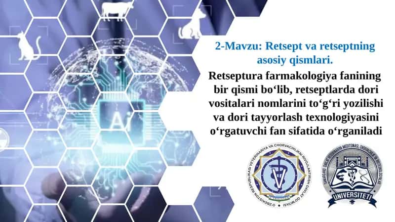 Retseptlar va Farmakologiya
