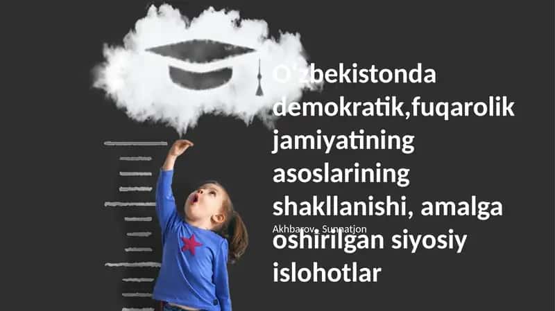 Siyosiy Islohotlarni Amalga Oshirish: Yangi O'zbekiston