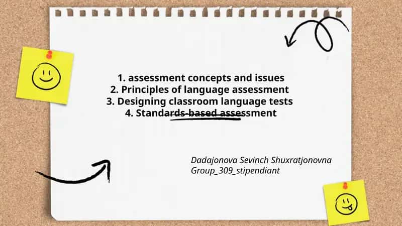 Principles of Language Assessment