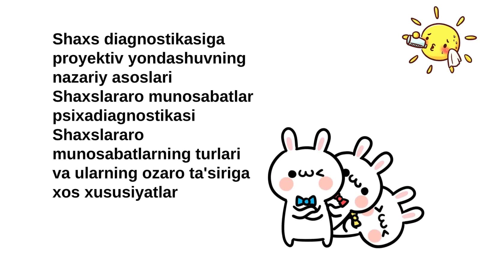 Proyektiv yondashuvning nazariy asoslari