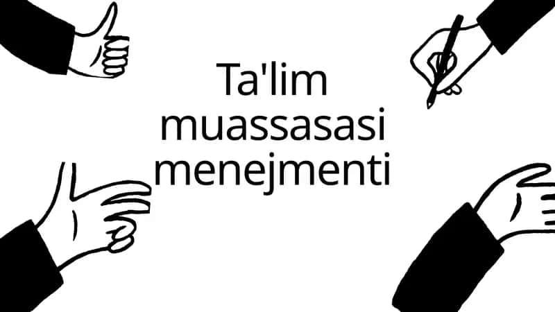 Ta'lim muassasasi menejmenti