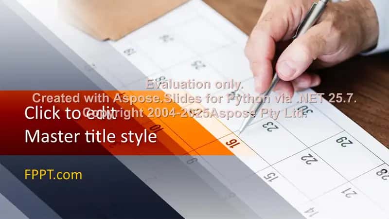 Effective Presentations Presentation Template