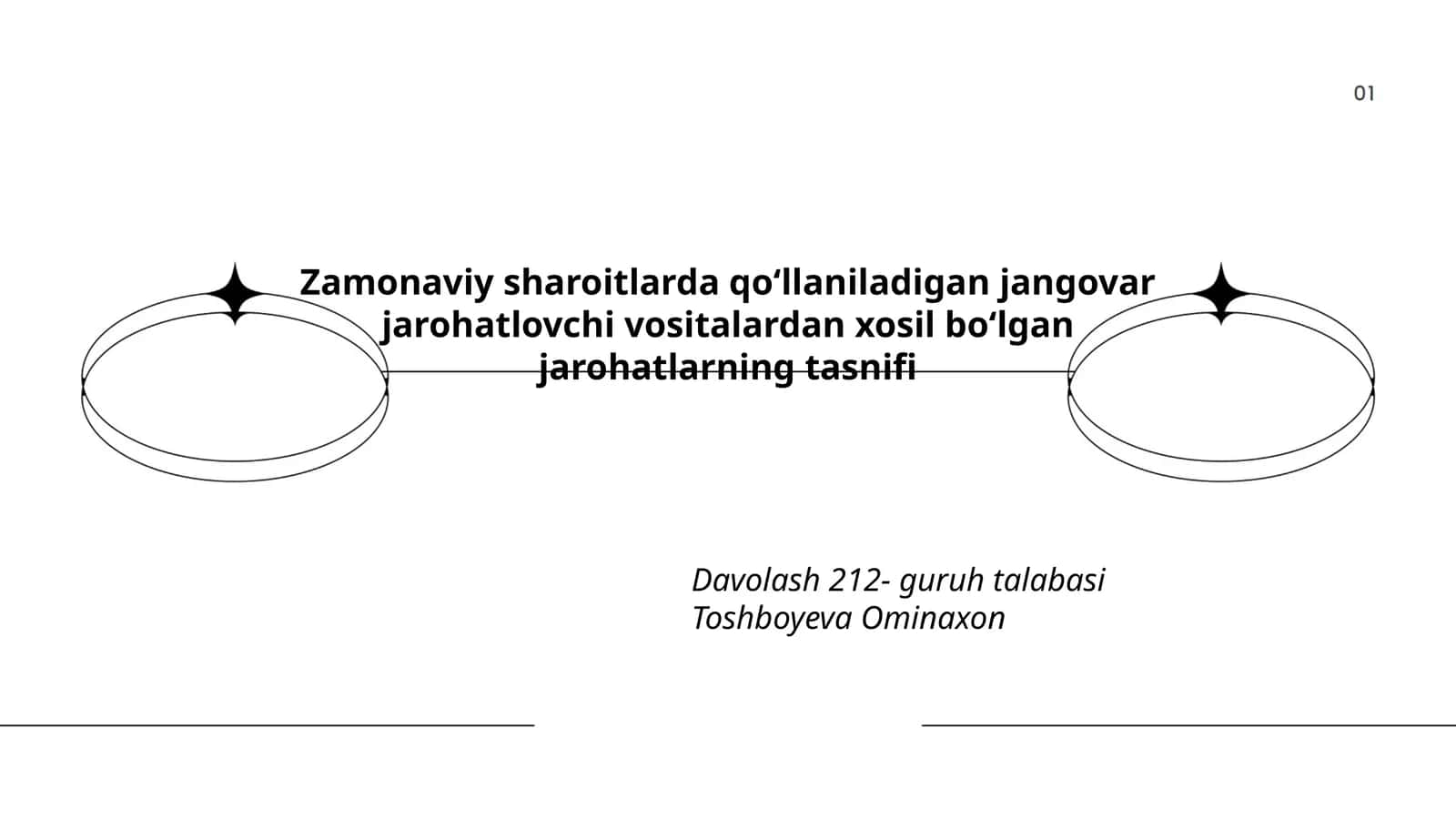 Jangovar jarohatlovchi vositalardan xosil boʻlgan jarohatlarning tasnifi