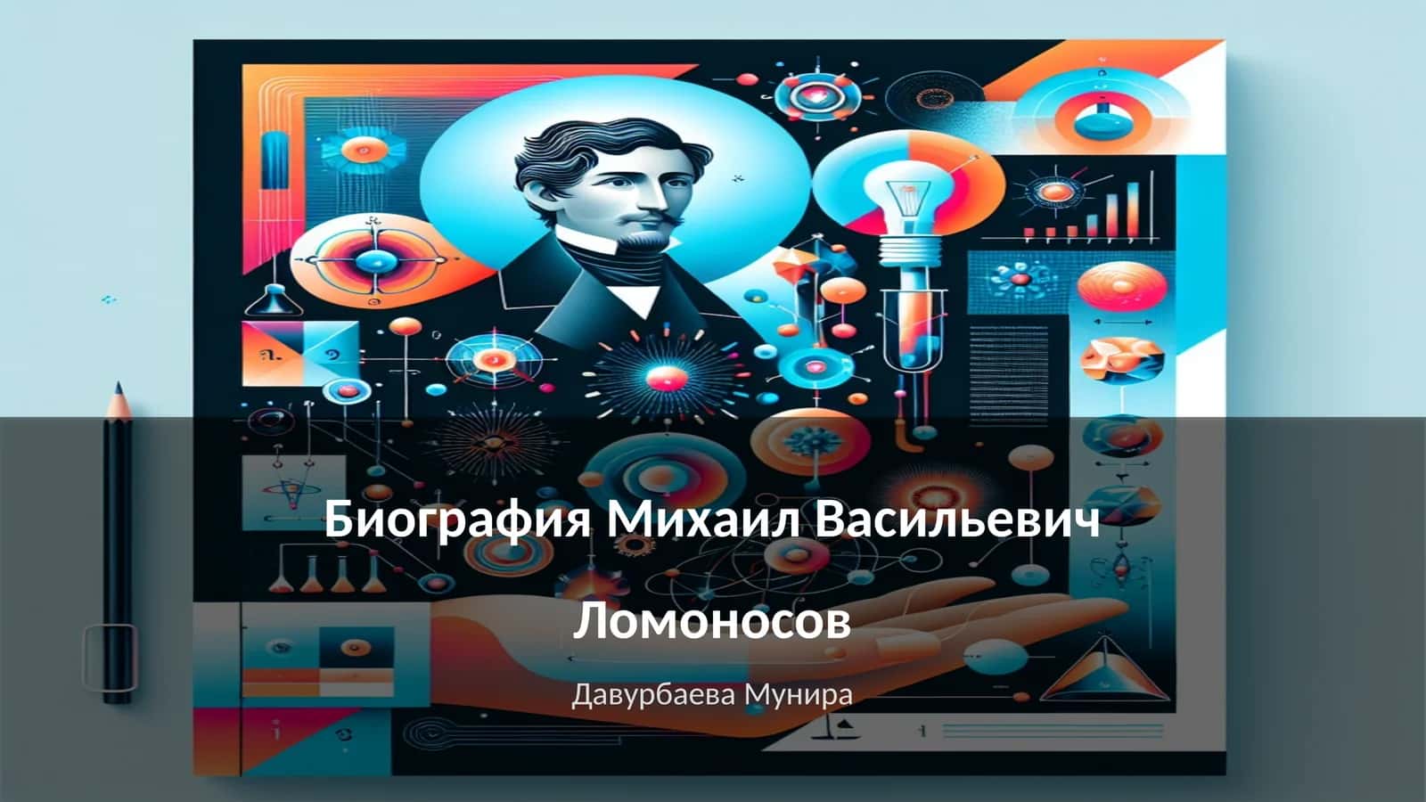 Биография Михаил Васильевич Ломоносов