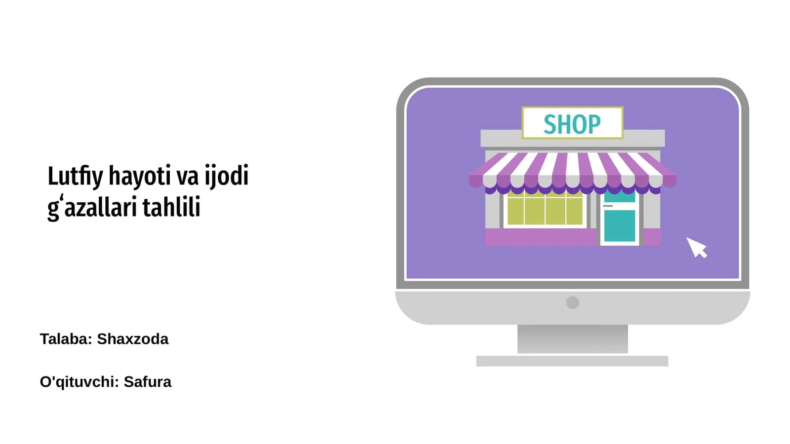 Lutfiy hayoti va ijodi gʻazallari tahlili