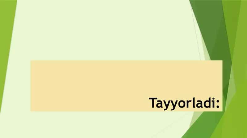Taqdimot: Turkiston –Nurota tabiiy geografik okrugi