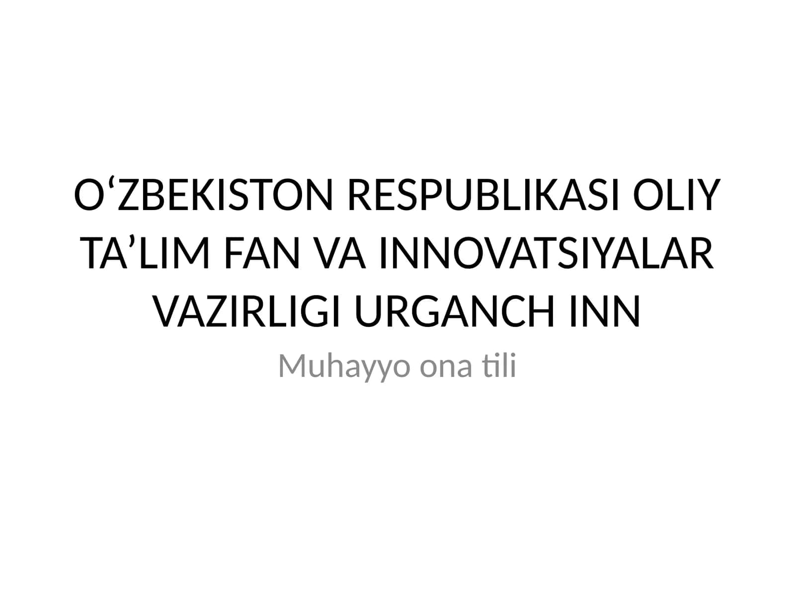 Savod o‘rgatish tayyorlov davri yozuv darslarini tashkil etish