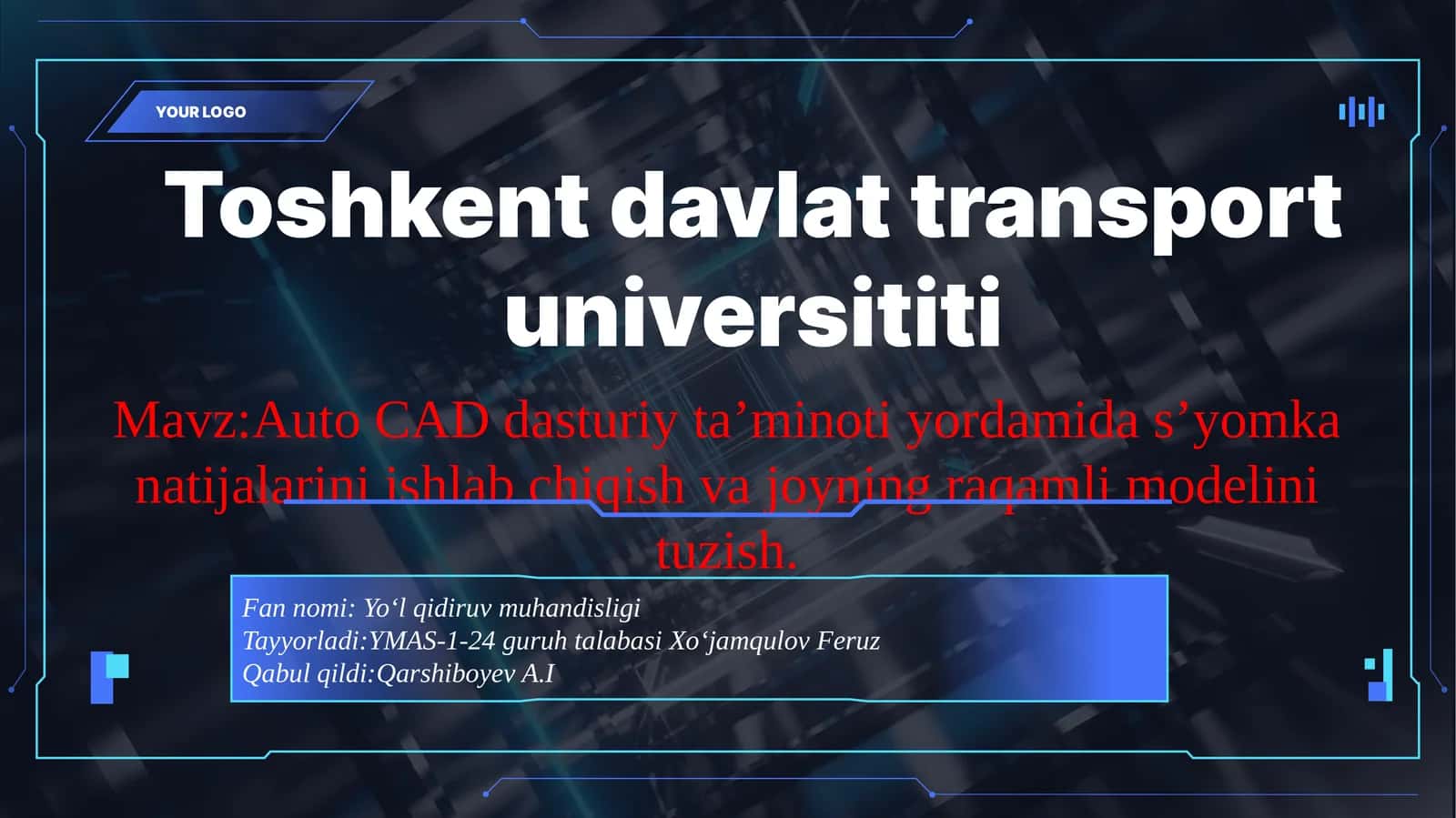 AutoCAD dasturiy ta’minoti