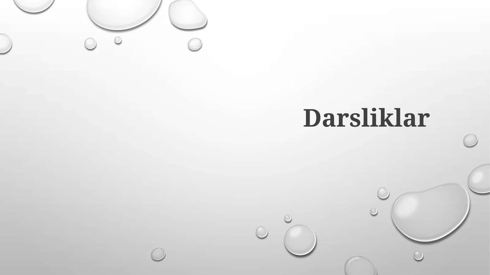 Darsliklar