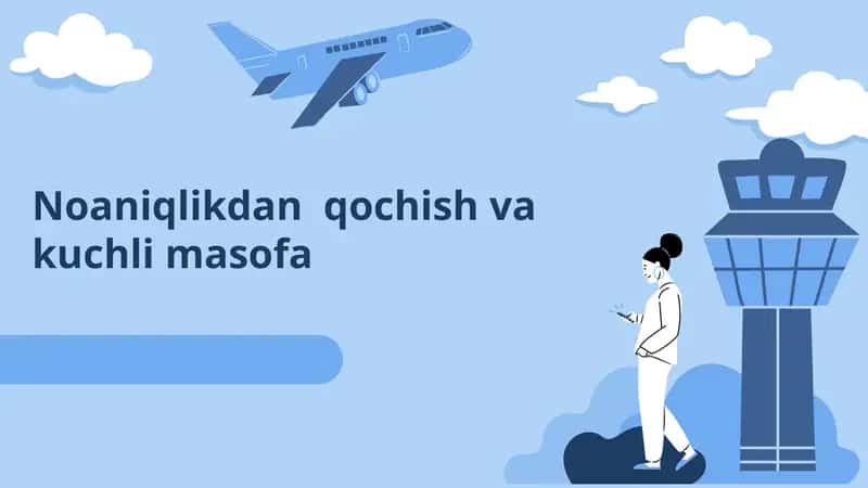 Noaniqlikdan Qochish va Kuchli Masofa