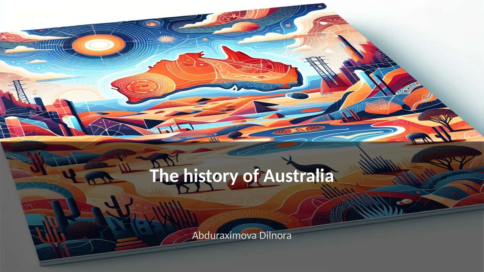 The history of Australia