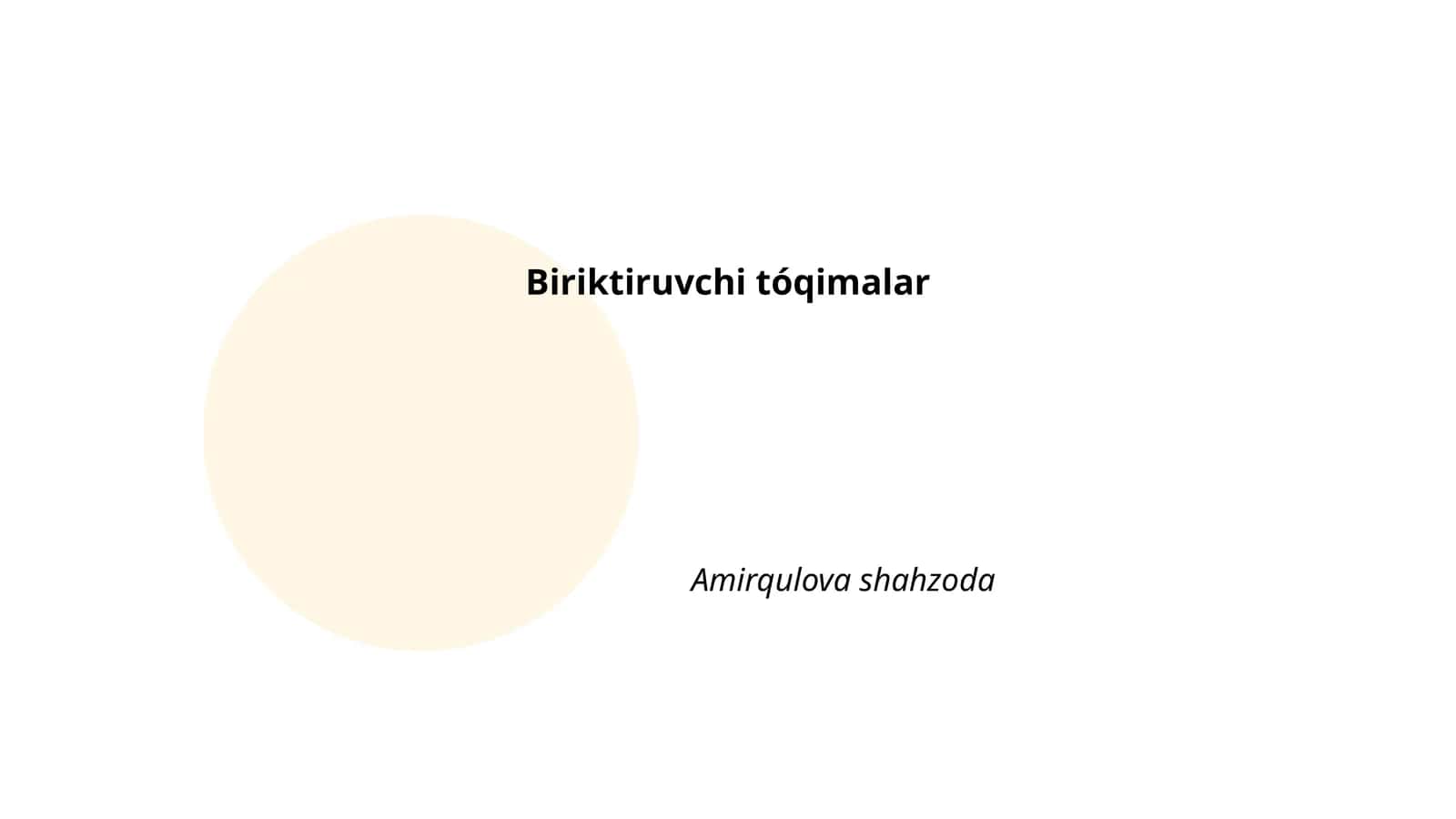 Biriktiruvchi tóqimalar