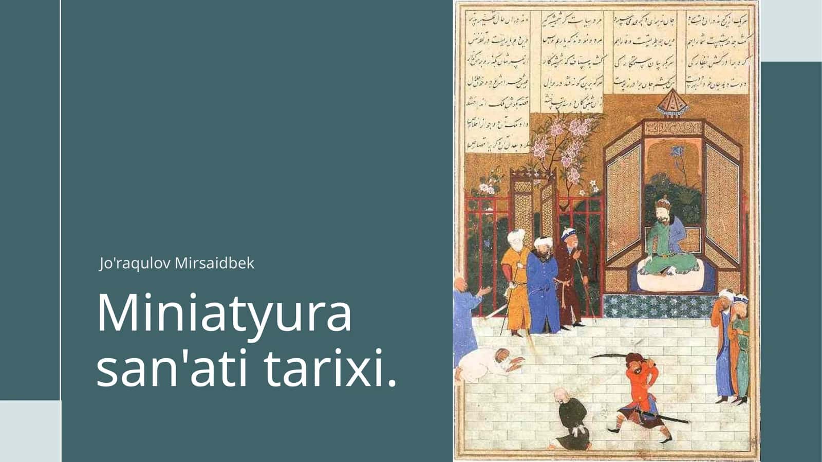 Miniatyurasan'atitarixi