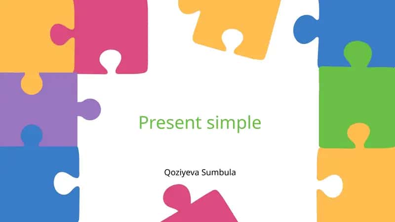 Present simple
