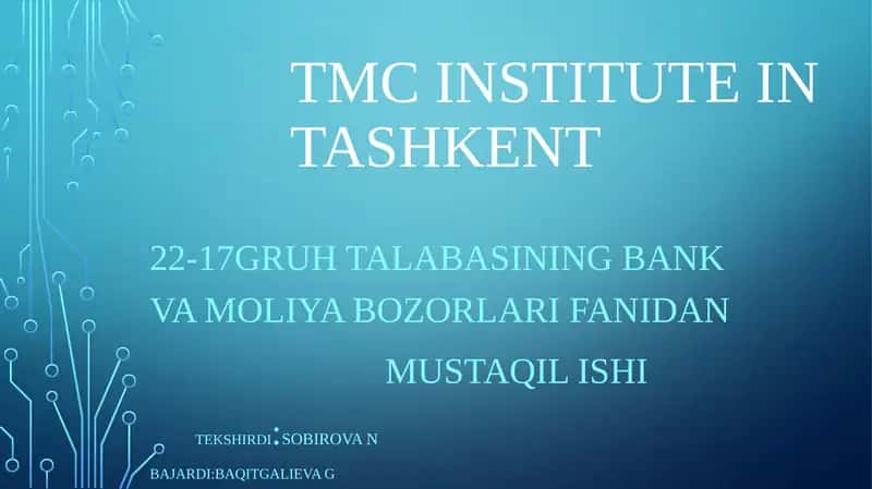 Qimmatliq oĝozlar bozorning mohiyati