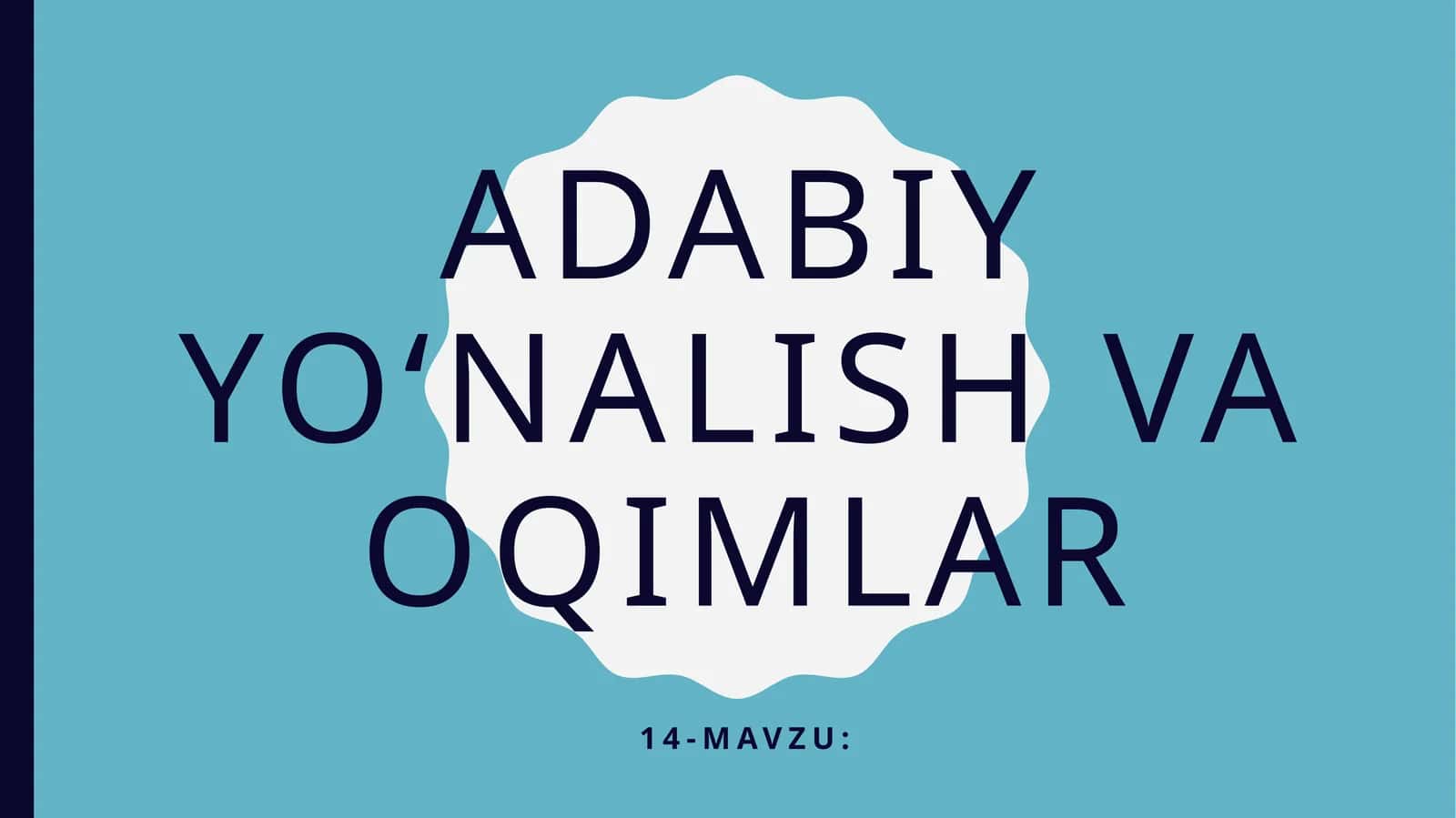 Adabiyotning bilish imkoniyatlari masalasi