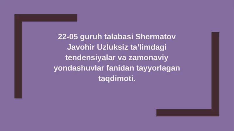 Inklyuziv ta'lim tolerant muhitni yaratish resursi sifatida.