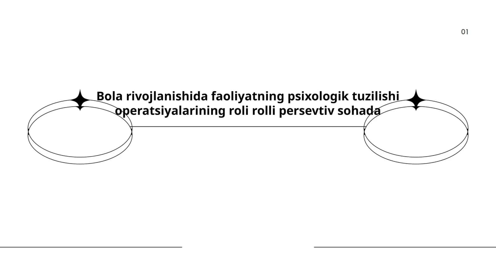 Bola rivojlanishida faoliyatning psixologik tuzilishi operatsiyalarining roli rolli persevtiv sohada