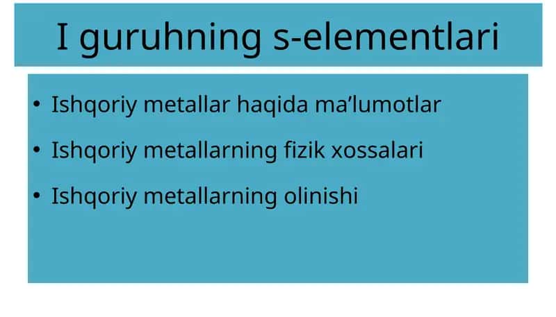 ISHQORIY METALLAR