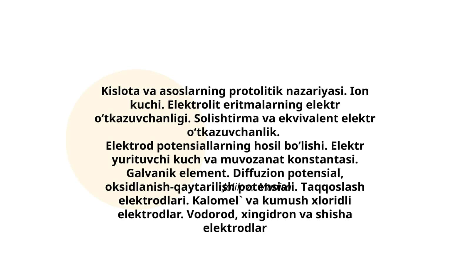 Kislоtа vа аsоslаrning prоtоlitik nаzаriyasi