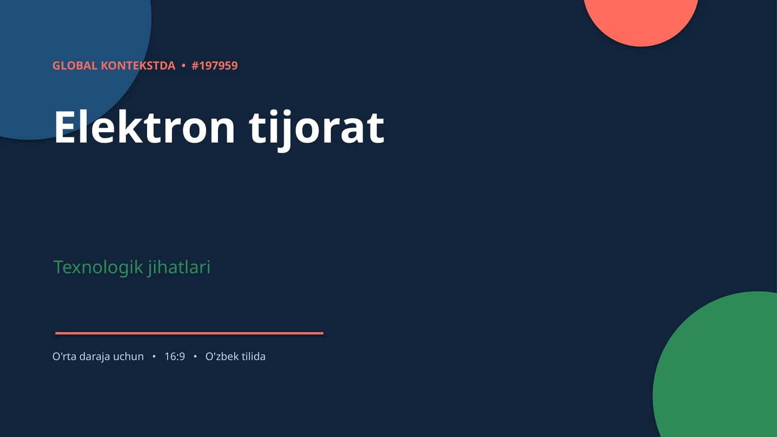 Elektron tijorat